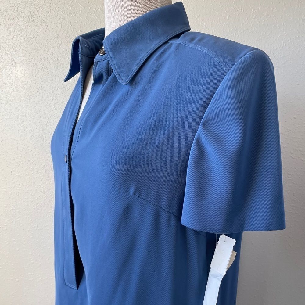 NWT Liz Claiborne Blue Dress Size 10 - Picture 4 of 9